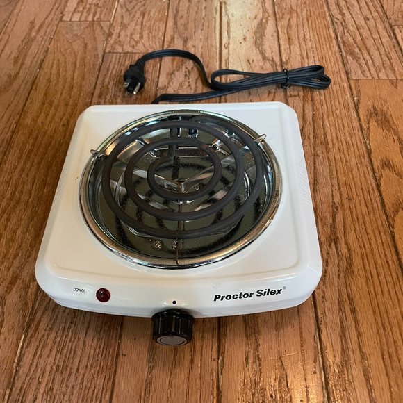 Proctor Silex Fifth Countertop Design Adjustable Hot Plate Burner Model 34101 - Picture 1 of 1